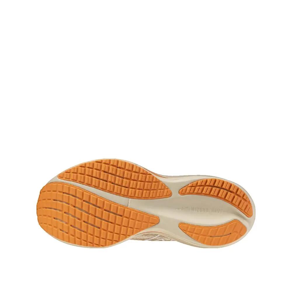 Chaussures de course Mizuno Wave Rider 29 Beige/Blanc/Orange 6/8