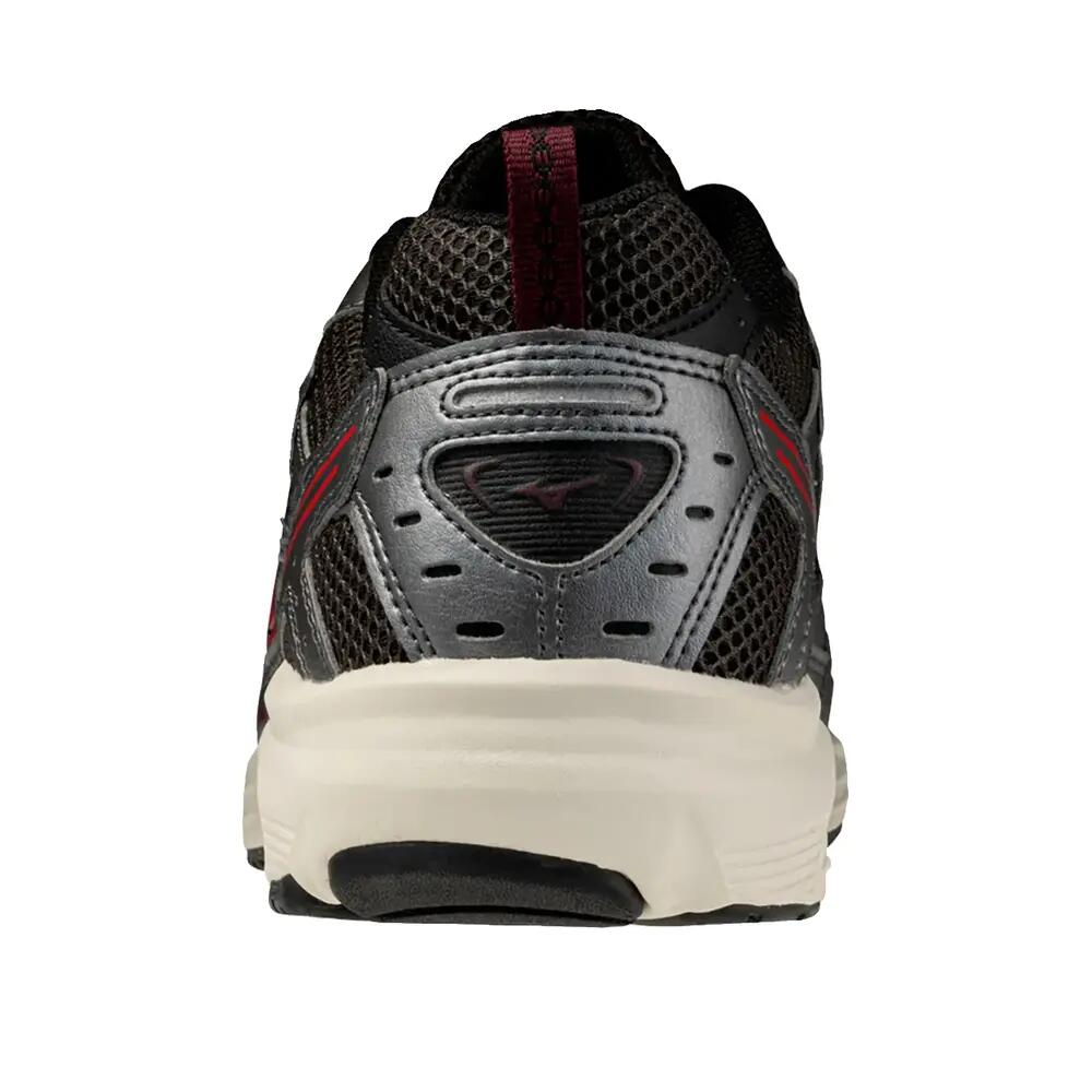 Mizuno MXR Schoenen Zwart/Barbados Kers/Metaal Grijs 3/7
