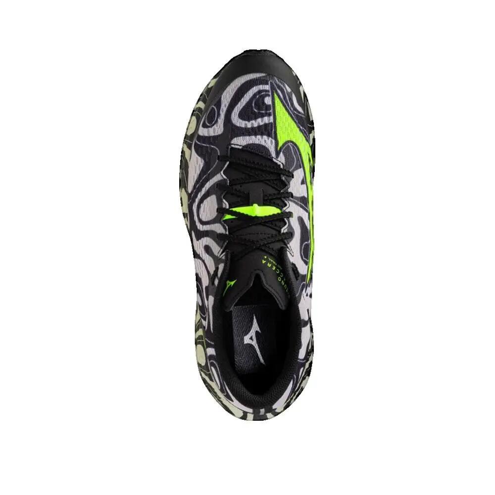 Zapatillas de trail Mizuno Neo Accera Azul/Amarillo/Negro 3/8