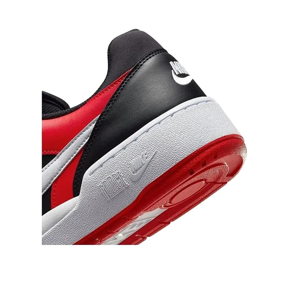 Zapatos Nike Full Force Low Negro/Blanco/Rojo Universitario 7/7