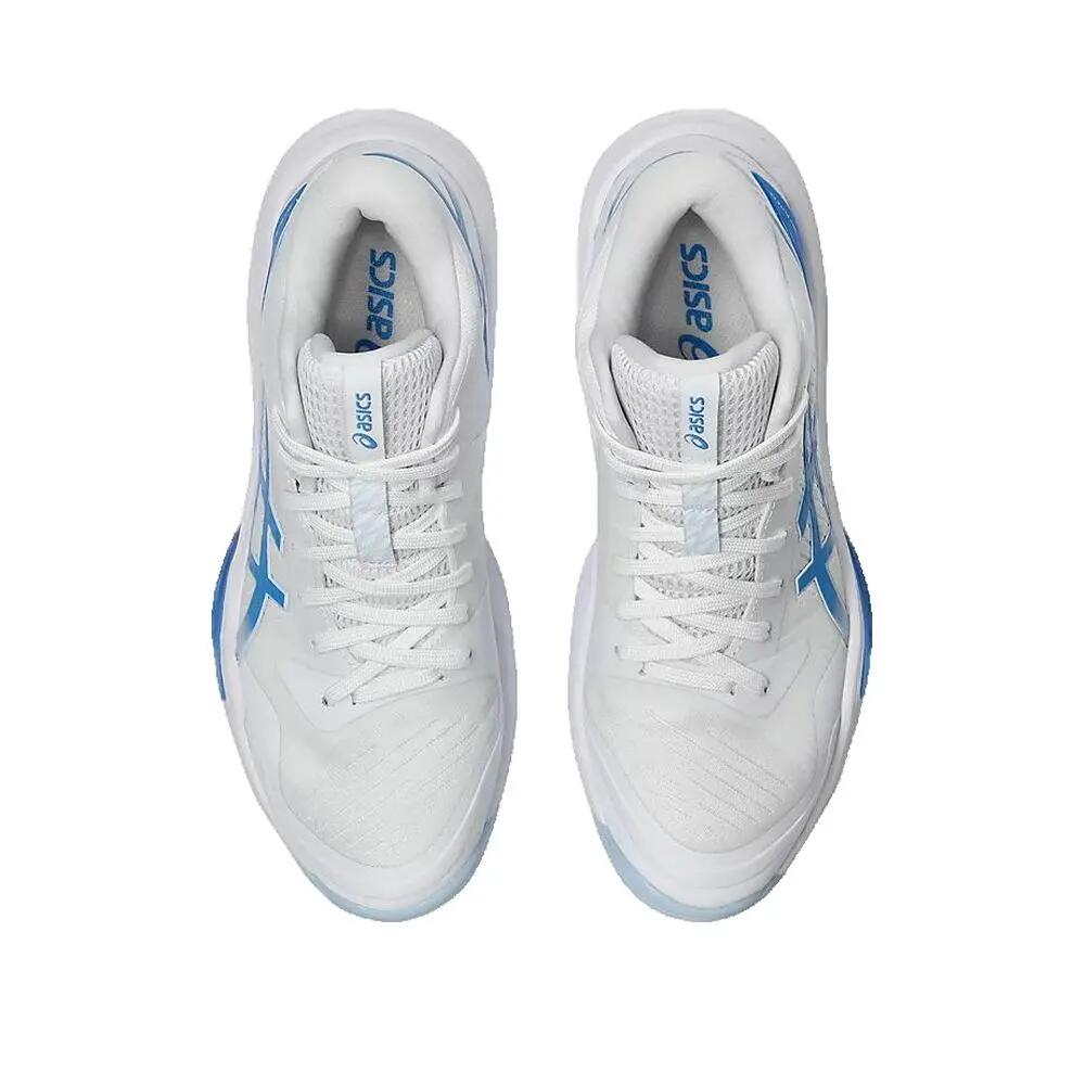 Chaussures de volley ASICS Sky Elite FF MT 3 Blanche/Bleue 2/3