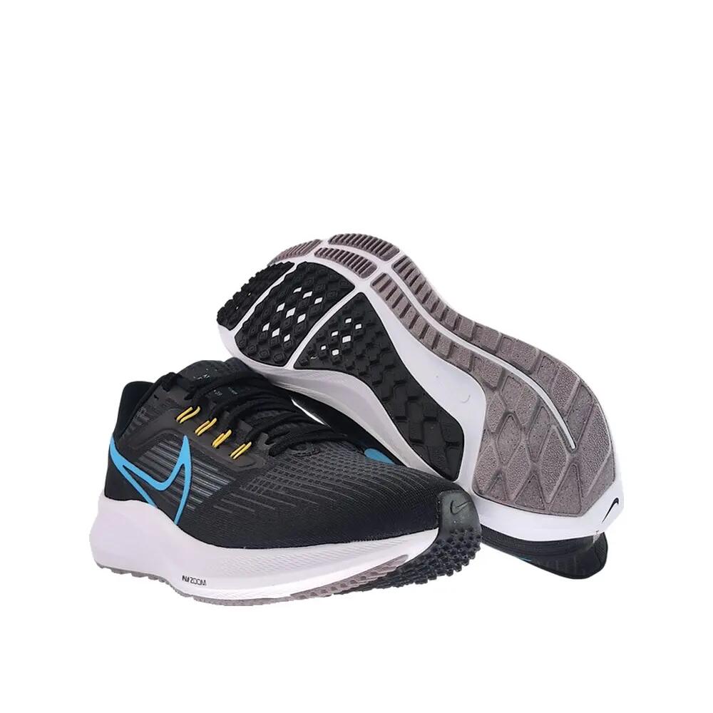 Buty do biegania Nike Air Zoom Pegasus 39 Czarny/Niebieski 3/4