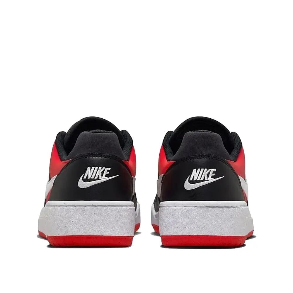 Zapatos Nike Full Force Low Negro/Blanco/Rojo Universitario 3/7
