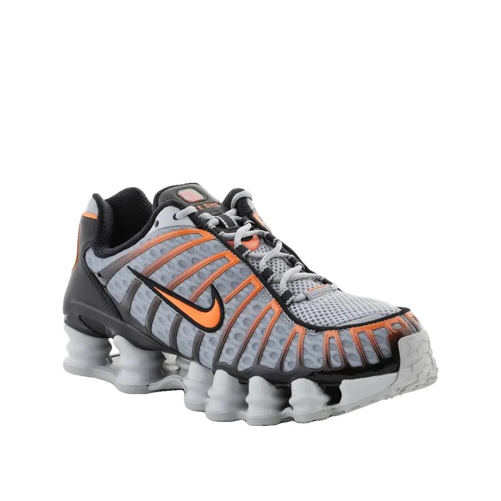 Zapatos Nike Shox TL Hombre Gris/Naranja 2/7