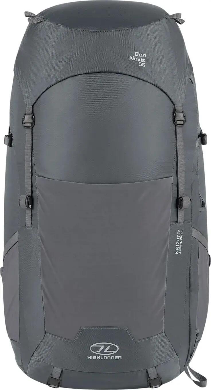 Highlander backpack Ben Nevis backpack for men 65 liters-Grey