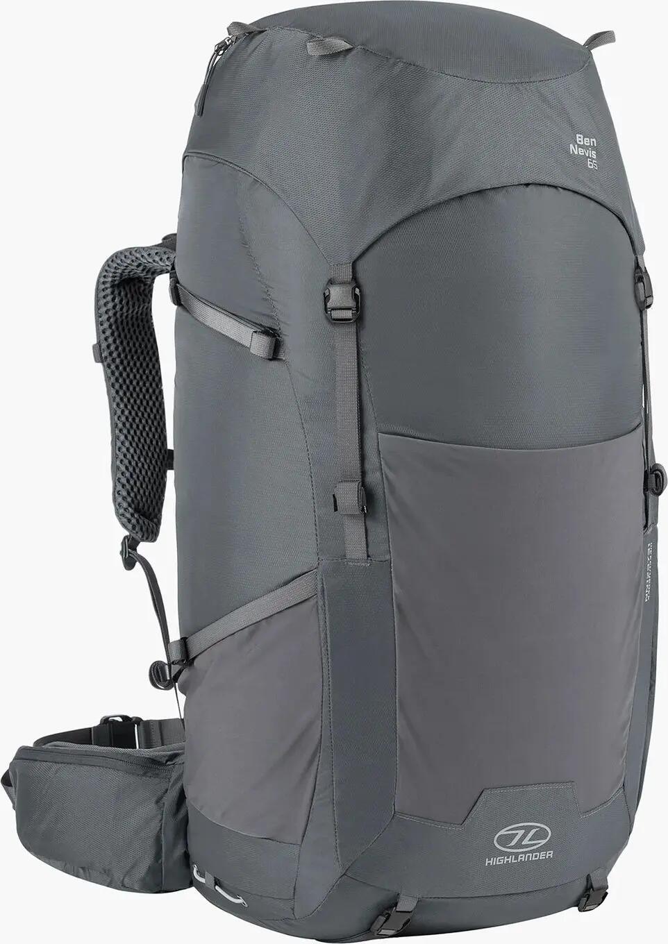 Sac à dos Highlander Sac à dos Ben Nevis pour homme 65 litres-Gris 2/7