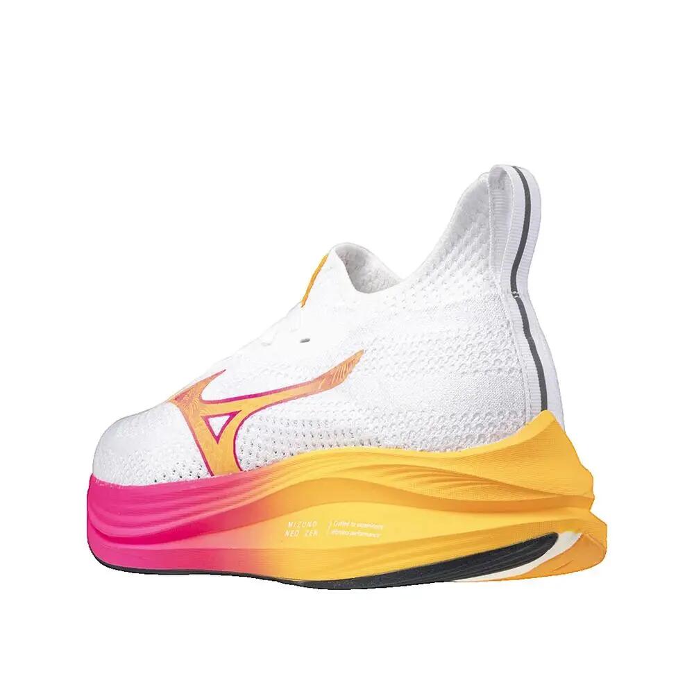 Chaussures de course Mizuno Neo Zen Blanc/Orange/Tétra Rose 4/10