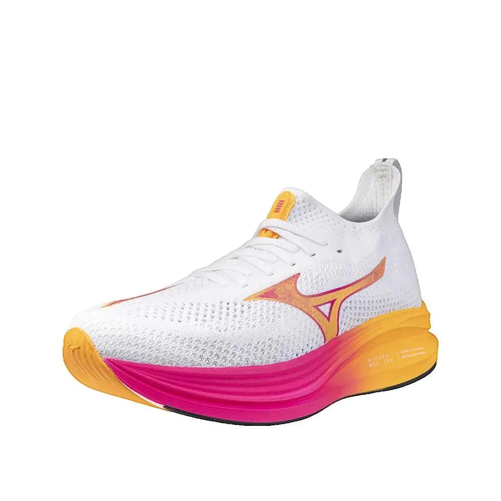 Chaussures de course Mizuno Neo Zen Blanc/Orange/Tétra Rose 2/10
