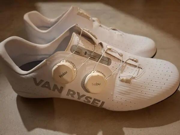 Entre Particuliers - Chaussures de cyclisme Van Rysel RCR-R blanches 5/6