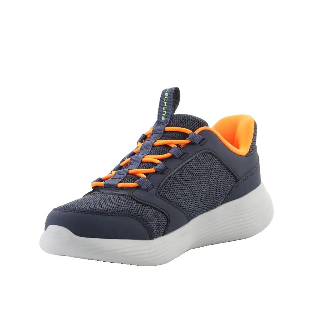 Skechers Go Run 400 V2 Blue/Orange 3/7