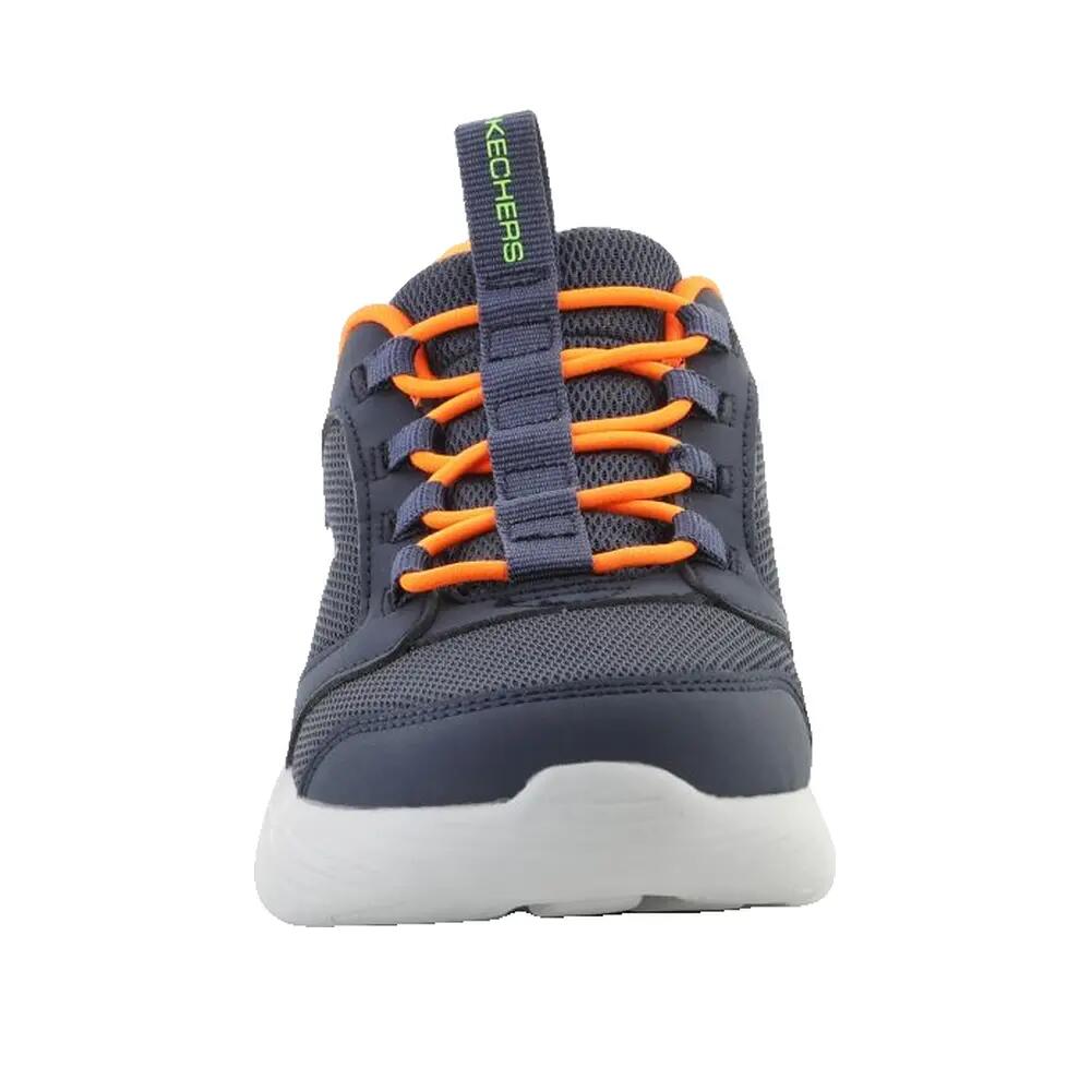 Skechers Go Run 400 V2 Blue/Orange 2/7