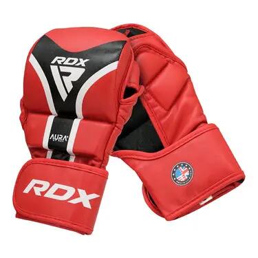 GRAPPLING-HANDSCHUHE SHOOTER AURA PLUS T-17 ROT/SCHWARZ – XL 5/6