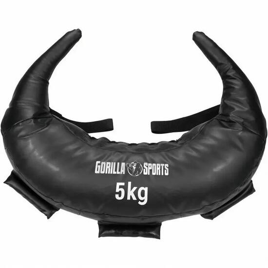 BULGARIAN FITNESS BAG NOIR | ACCESSOIRE MUSCULATION | POIDS AU CHOIX