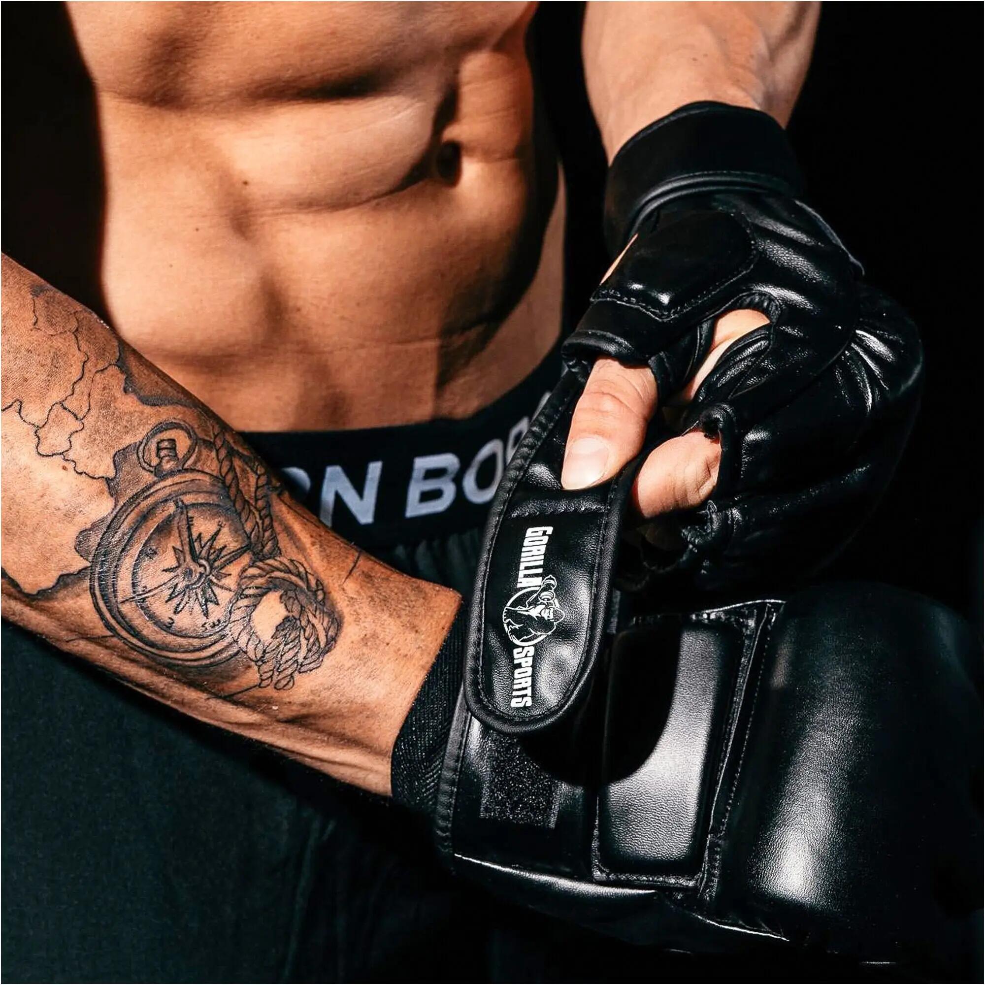 Rękawice MMA, czarny 5/6