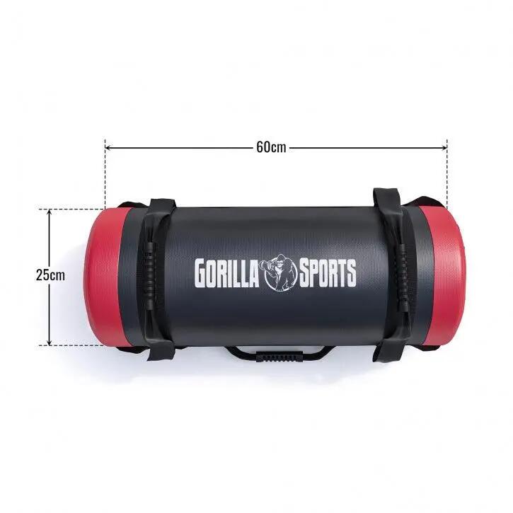 Saco Lastrado SandBag Gorilla Sports Rojo/Negro 2/7