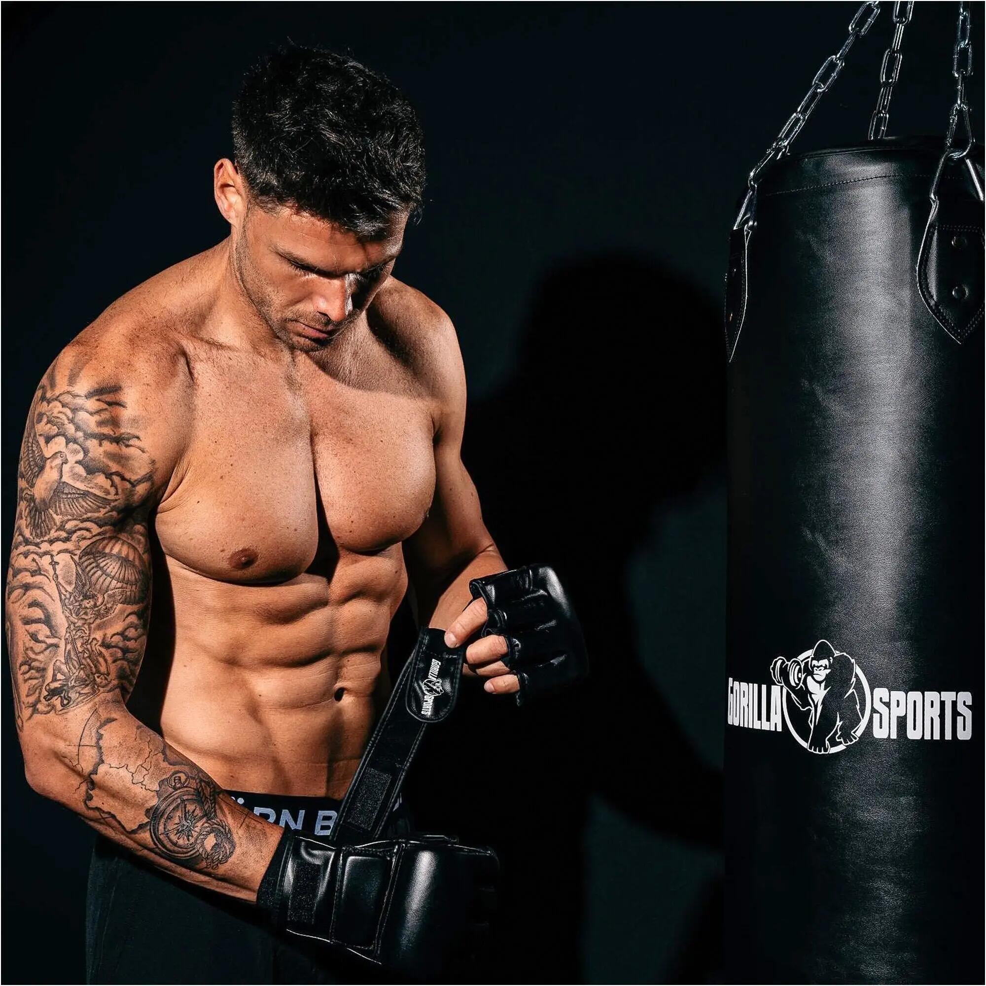 Rękawice MMA, czarny 2/6