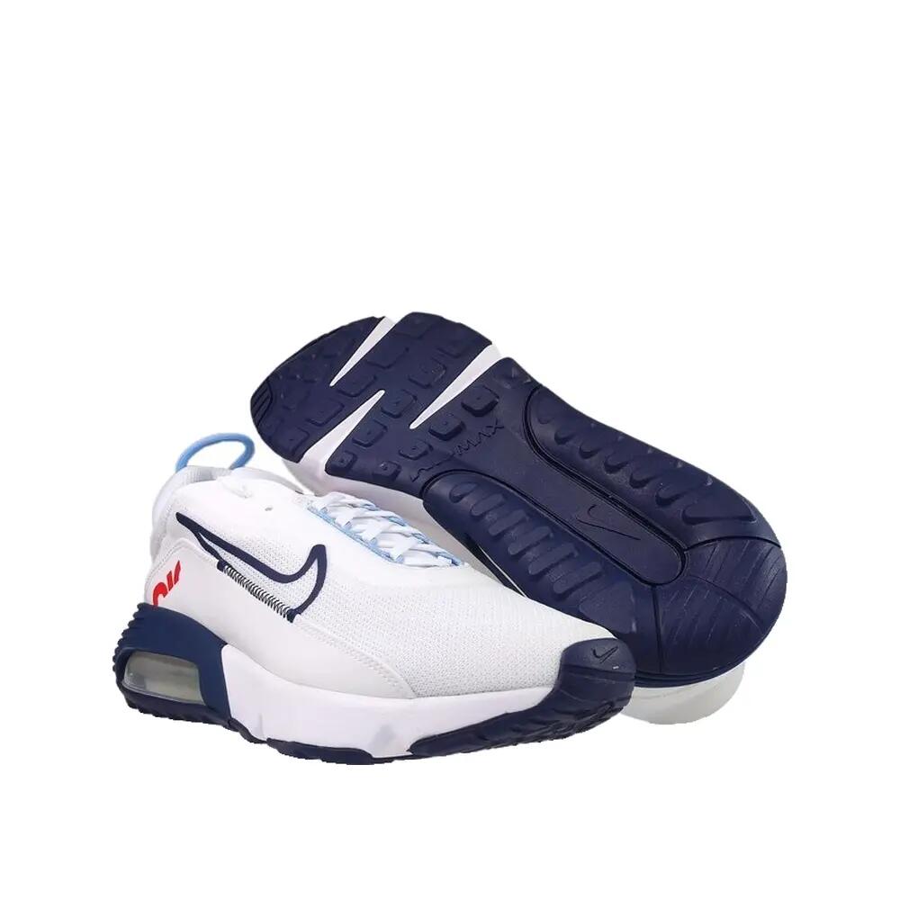Nike Air Max 2090 Wit/Midnight Navy/Chile Red 3/6