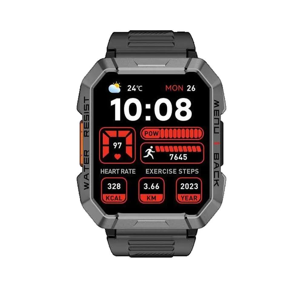 Inteligentny zegarek Blackview W60 czarny – wodoodporność i śledzenie sportowe 3/3