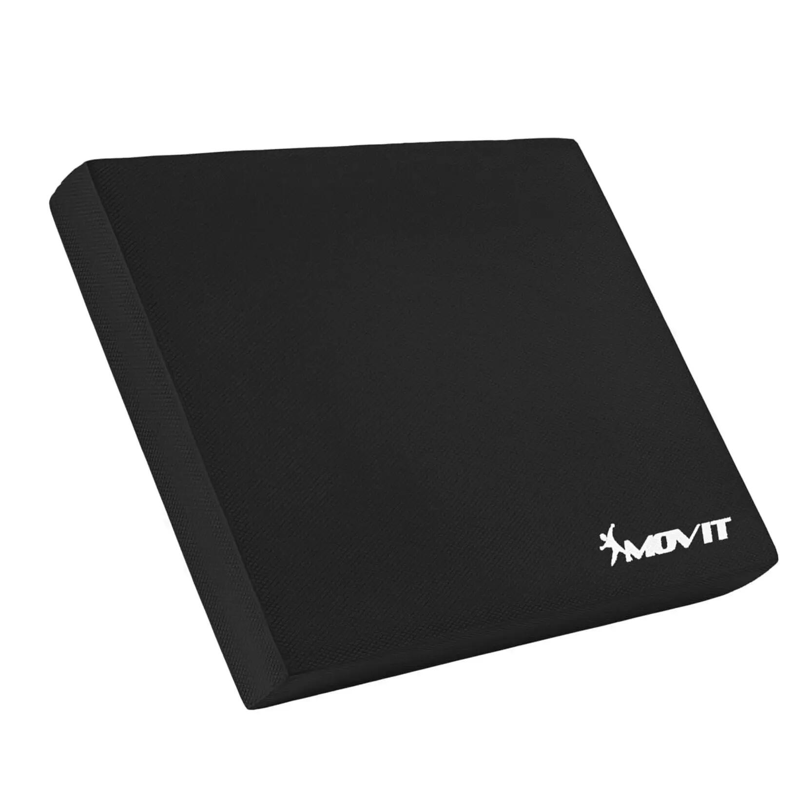 Movit Balance Pad - Balanskussen - Yoga - Pilates - Meditatie - Zwart 2/7