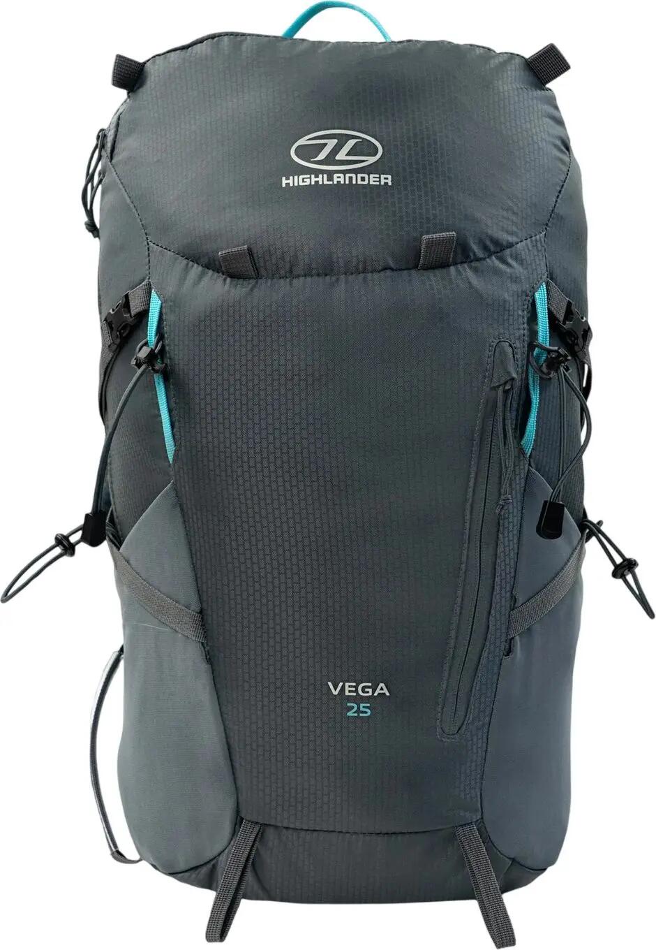 Highlander backpack Vega Rucksack Graphite for women 25 litres - Grey