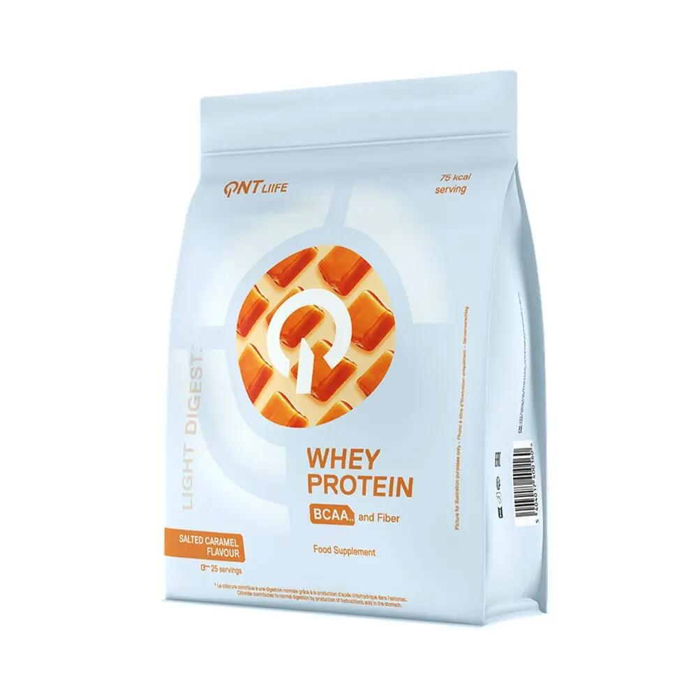QNT Light Digest Whey Protein Fehérje 500g Sós karamell 1/4