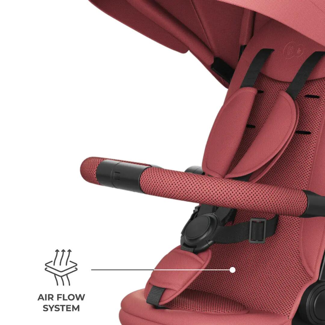 Tricicletă KinderKraft ASTON 2 PLUS ROZ 12/12