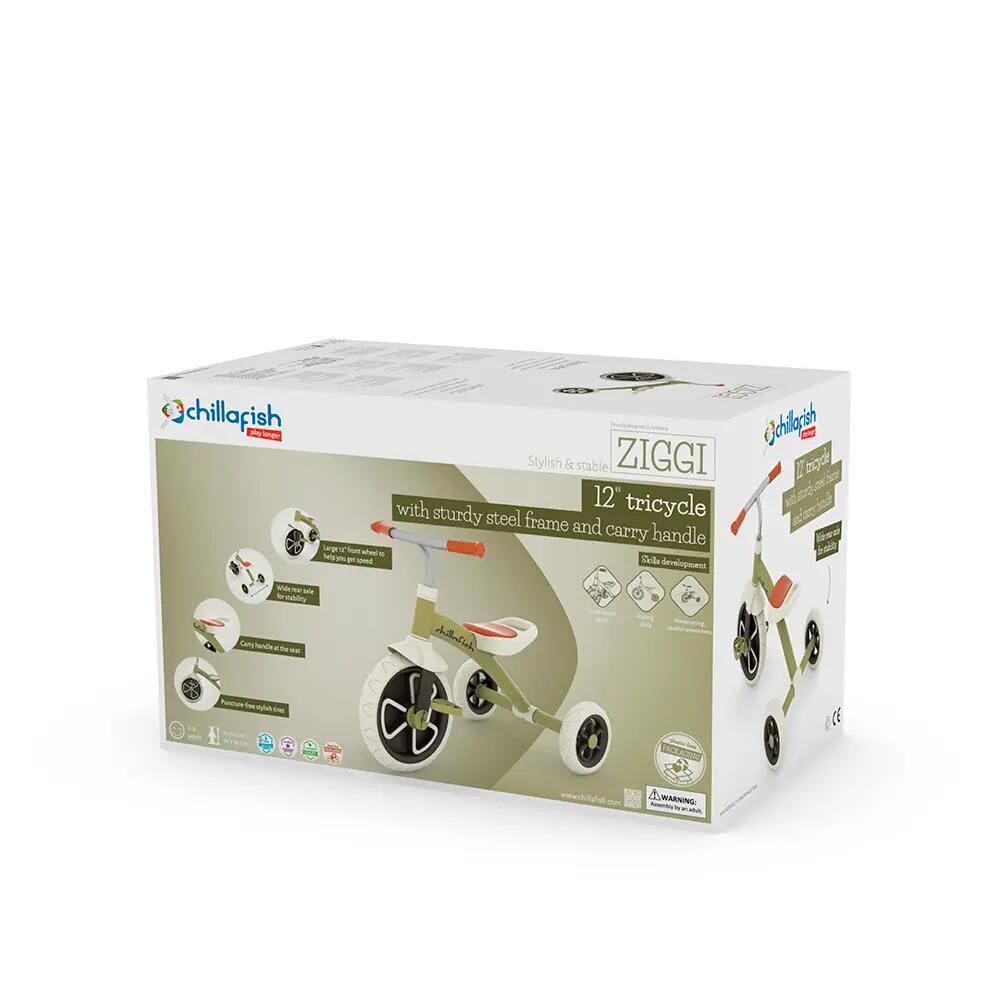 Triciclu Chillafish Ziggi CPZG01OLI Olive 11/11