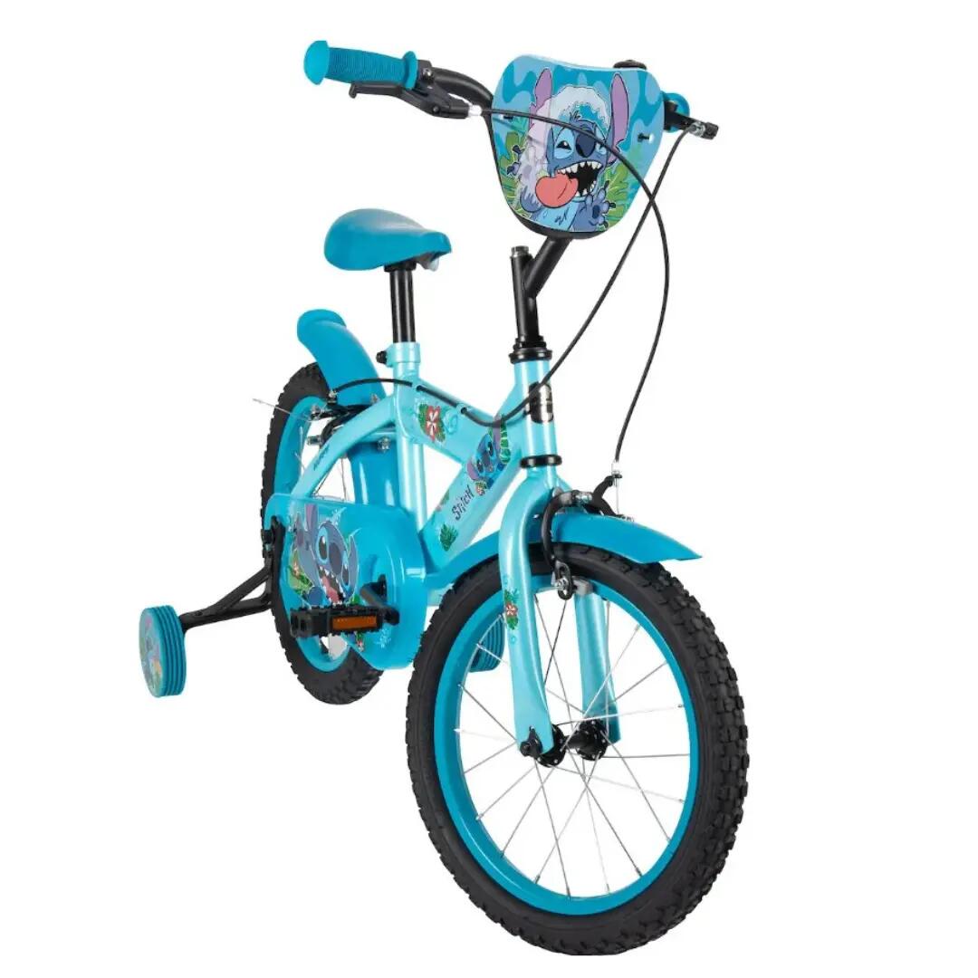 Disney Stitch Bicicleta de bolas para niños 14 pulgadas – Bici con ruedas estabi 8/8