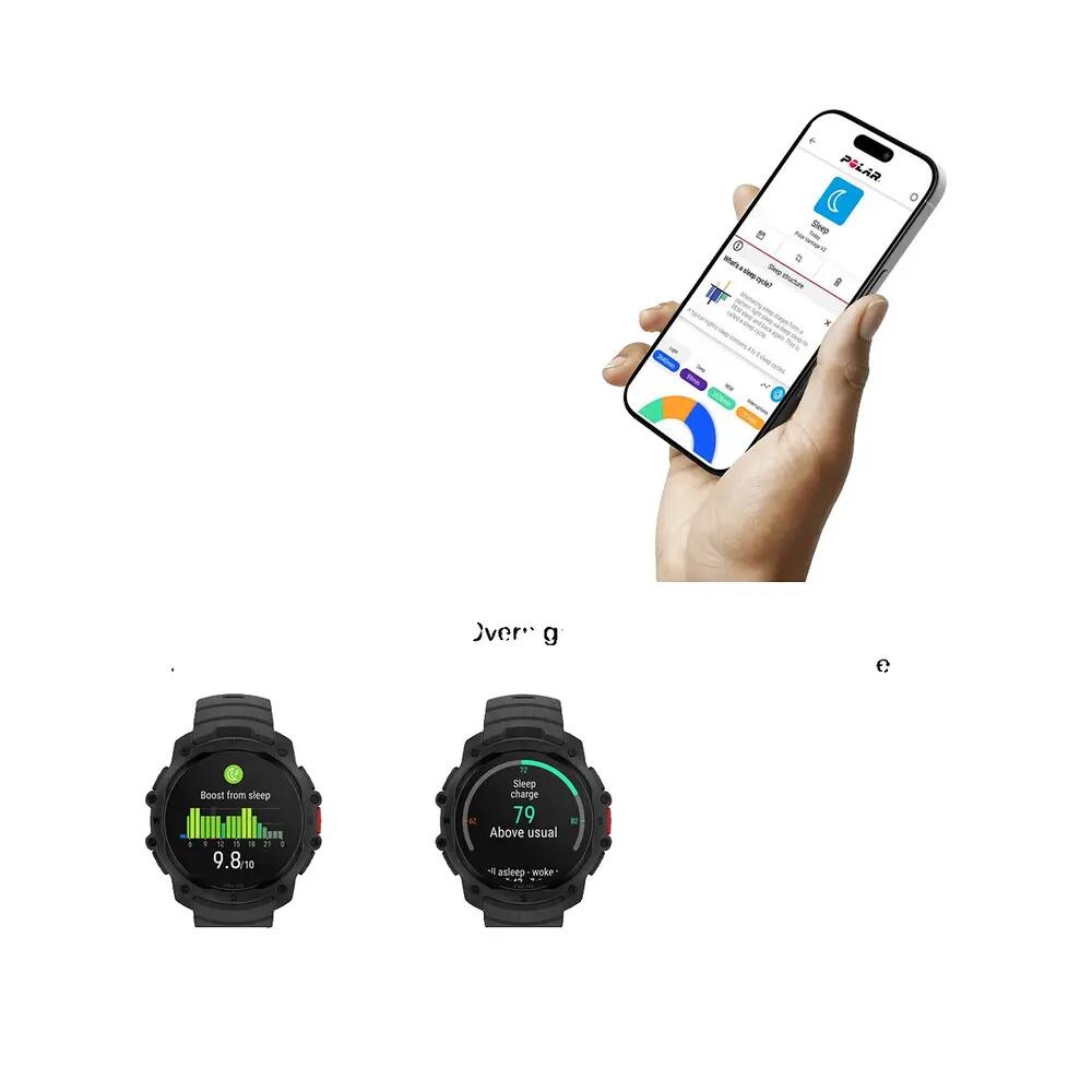 Relógio inteligente Polar Street X GPS AMOLED Preto 6/10