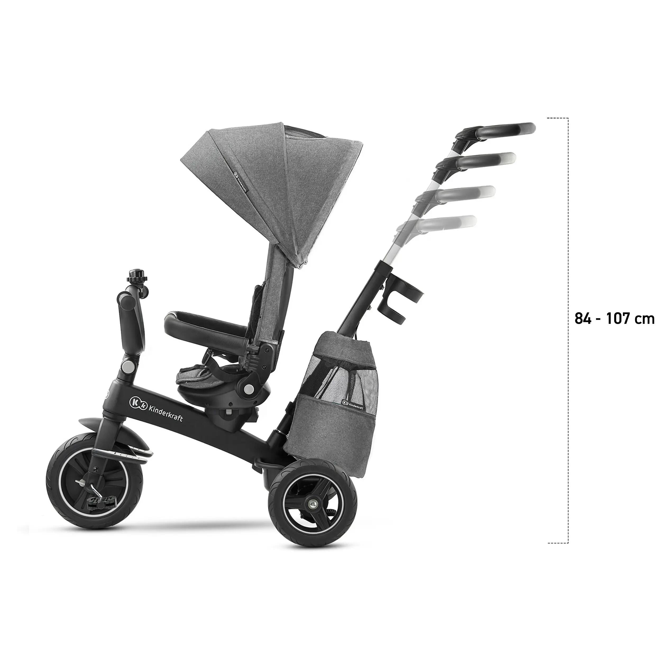 EASYTWIST grijze evolutionaire driewieler 11/12
