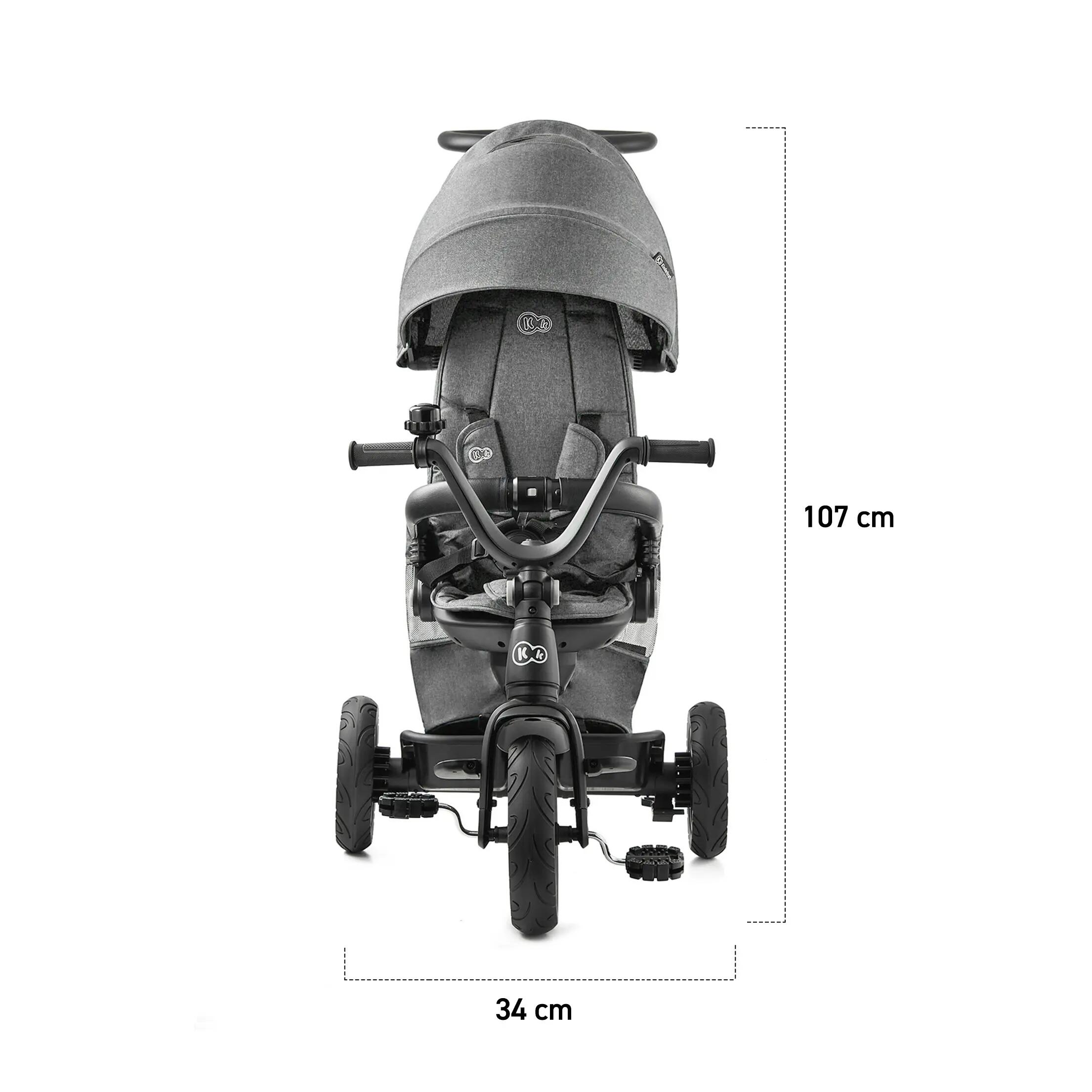 EASYTWIST grijze evolutionaire driewieler 10/12