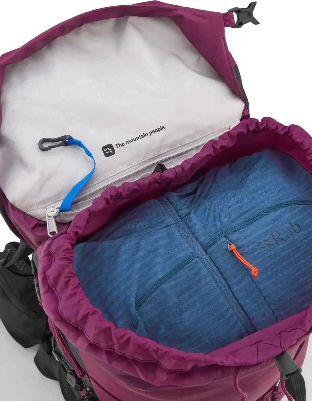 RAB Airox ND34L Wanderrucksack, violett, für Damen 4/7