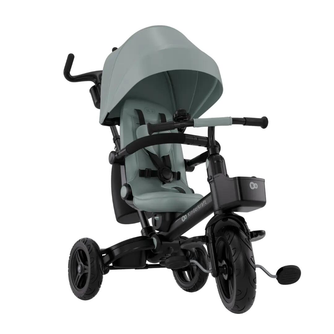 Tricicletă Kinderkraft AVEO 2 Plus VERDE 8/15