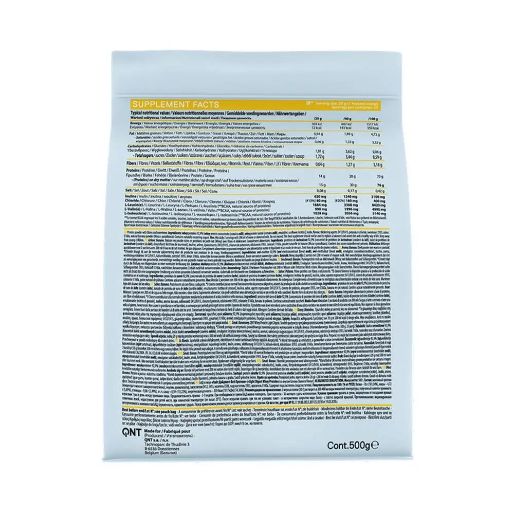 Whey Light Digest 0,5kg - protéines whey sans gluten, riche en BCAA 2/4