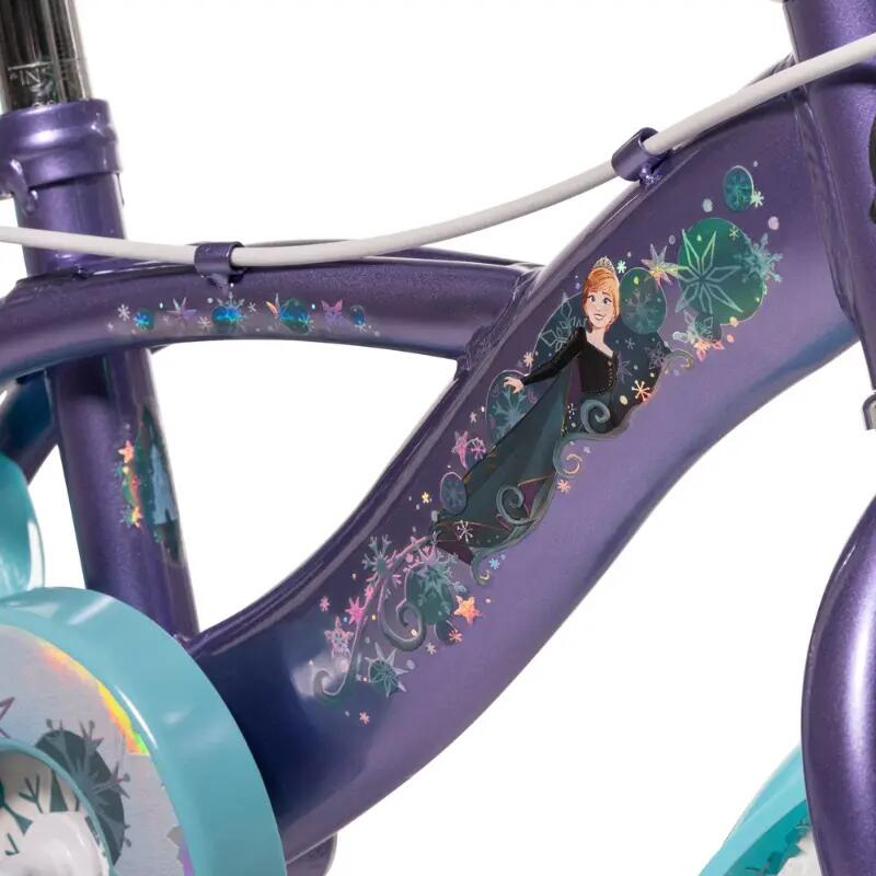 Official Huffy Disney Frozen 12" Girls Bike ages 3-5 years Purple + Stabilisers 11/16