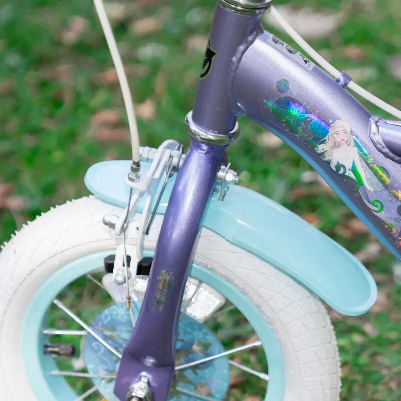 Official Huffy Disney Frozen 12" Girls Bike ages 3-5 years Purple + Stabilisers 10/16