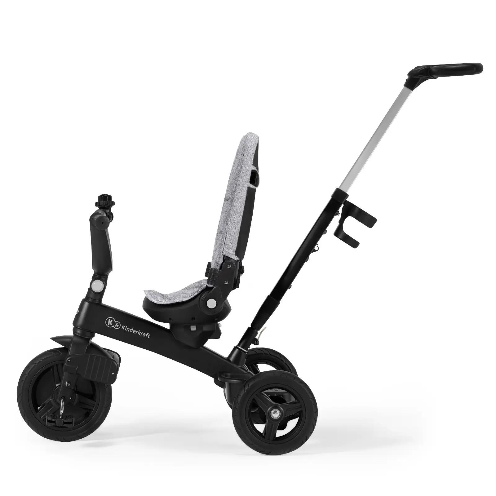 Tricicletă Kinderkraft TWIPPER gri KRTWIP00GRY 9/12