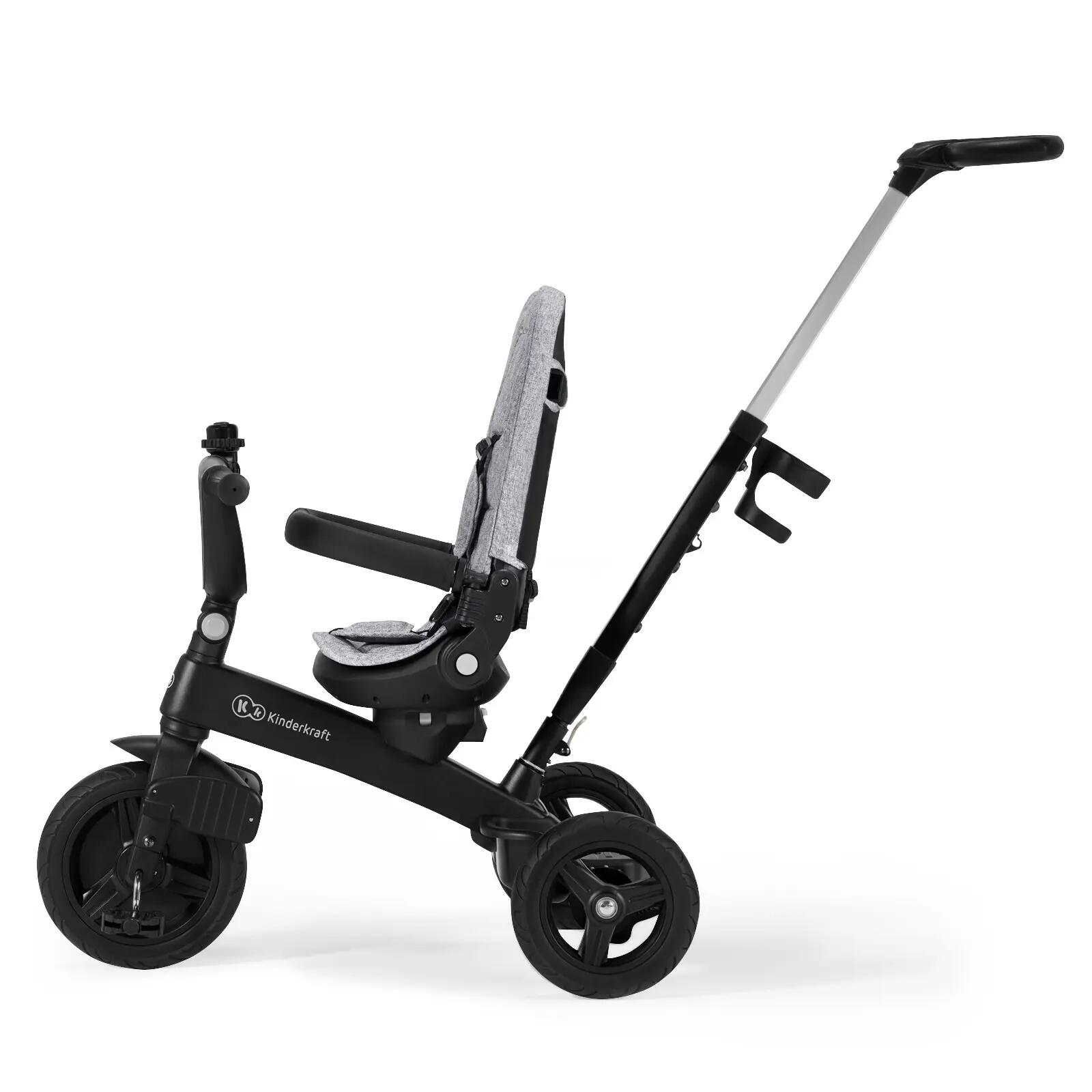 Tricicletă Kinderkraft TWIPPER gri KRTWIP00GRY 8/12