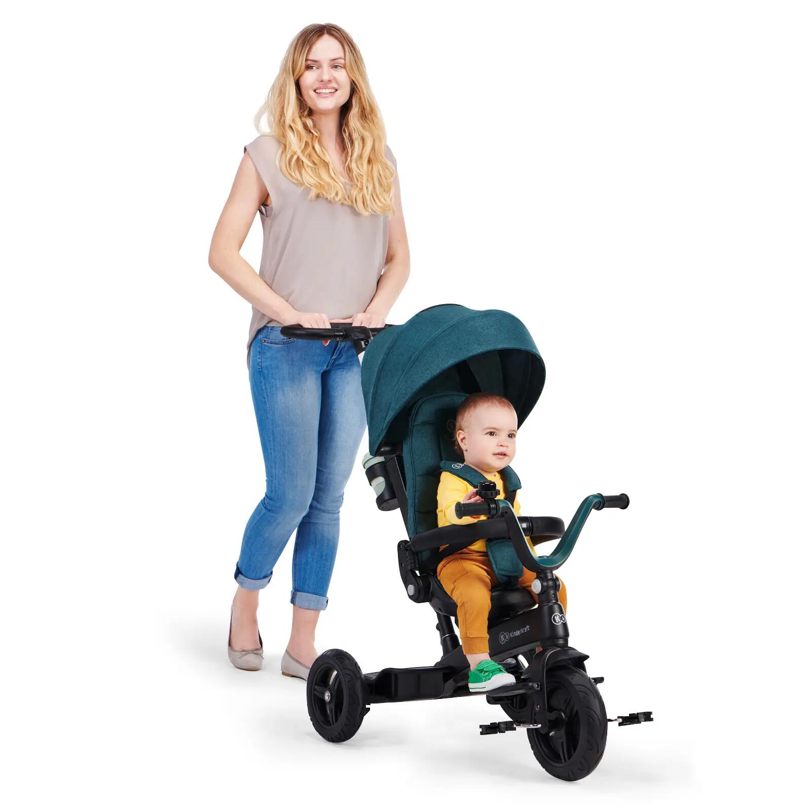 Tricicletă Kinderkraft TWIPPER gri KRTWIP00GRY 11/12