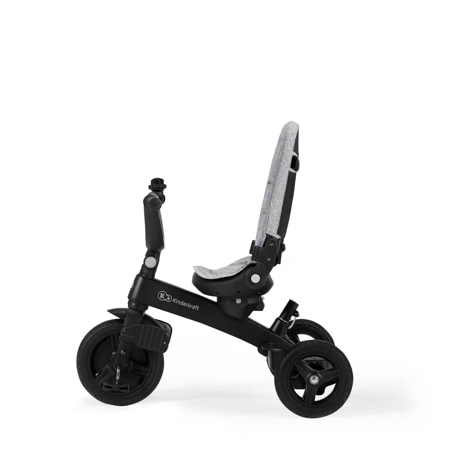 Tricicletă Kinderkraft TWIPPER gri KRTWIP00GRY 10/12