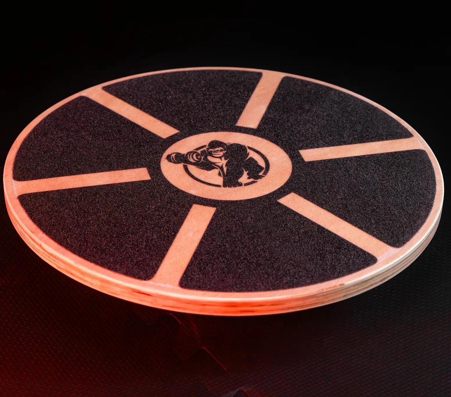 Placa de echilibru din lemn, Gorilla Sports® 6/10