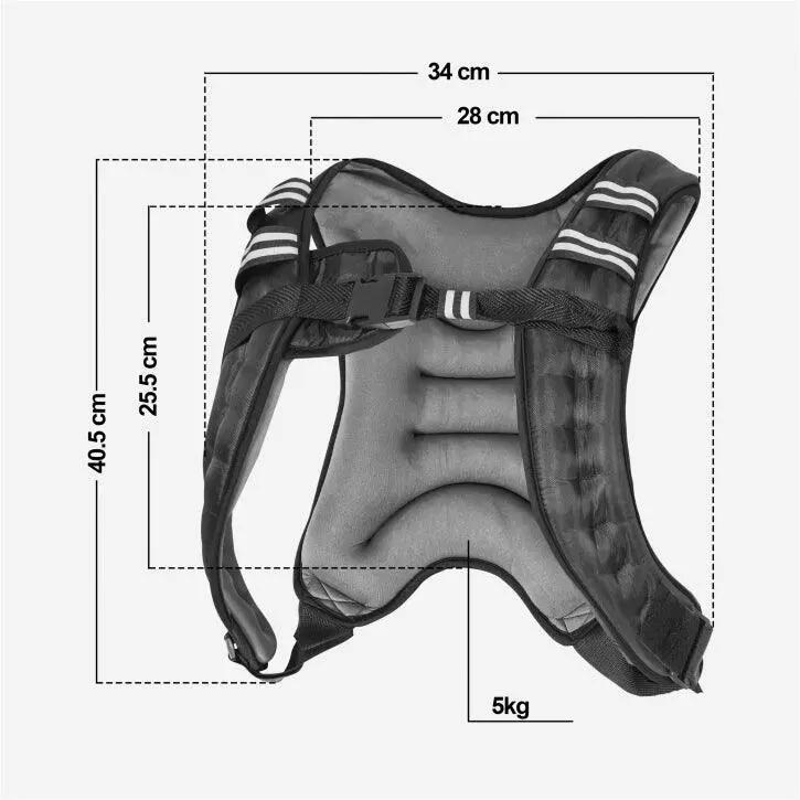 Gewichtsvest - Weight Vest - Allround - one size - 5 kg 3/7