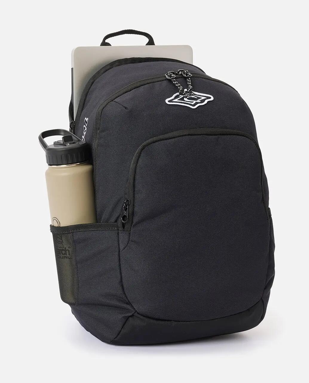 Rugzak Heren Ozone 30L Classic Patch - Noir délavé 4/5