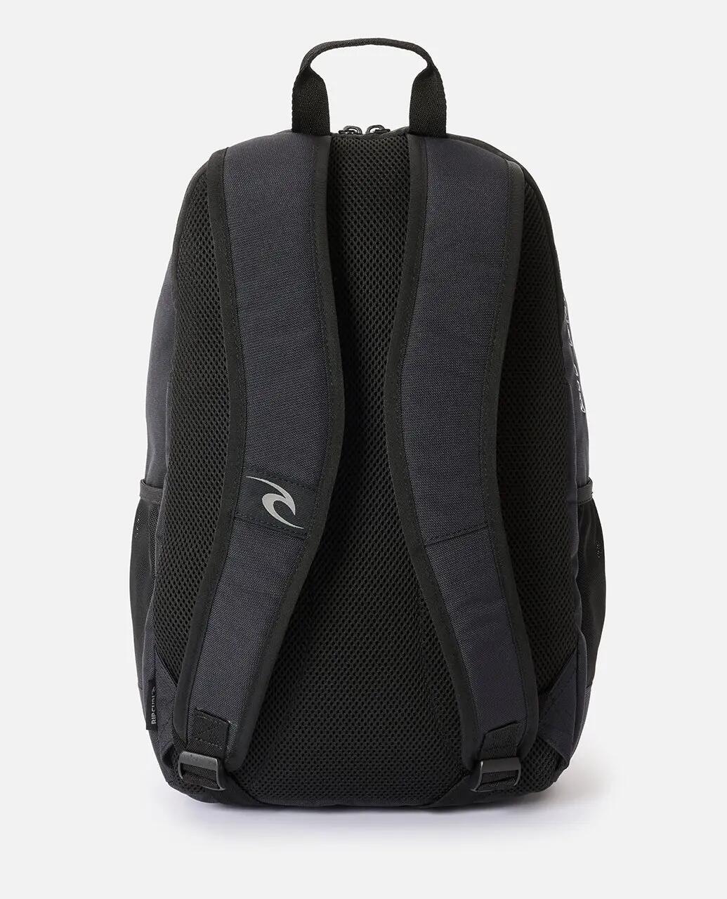Rugzak Heren Ozone 30L Classic Patch - Noir délavé 3/5