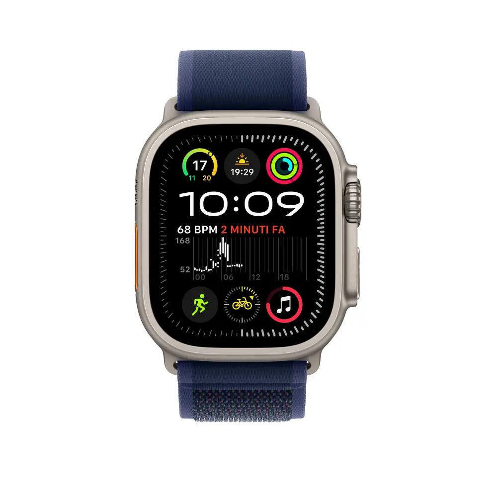 Zegarek smartwatche Apple Ultra 2 GPS - Tytan Naturalny, Niebieski, Uniseks 3/3