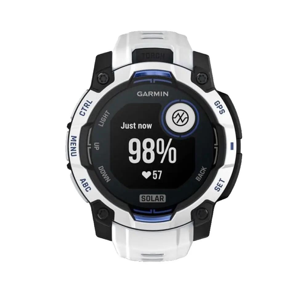Orologio GPS Garmin Instinct 3 Solar Bianco/Blu 45mm 9/10