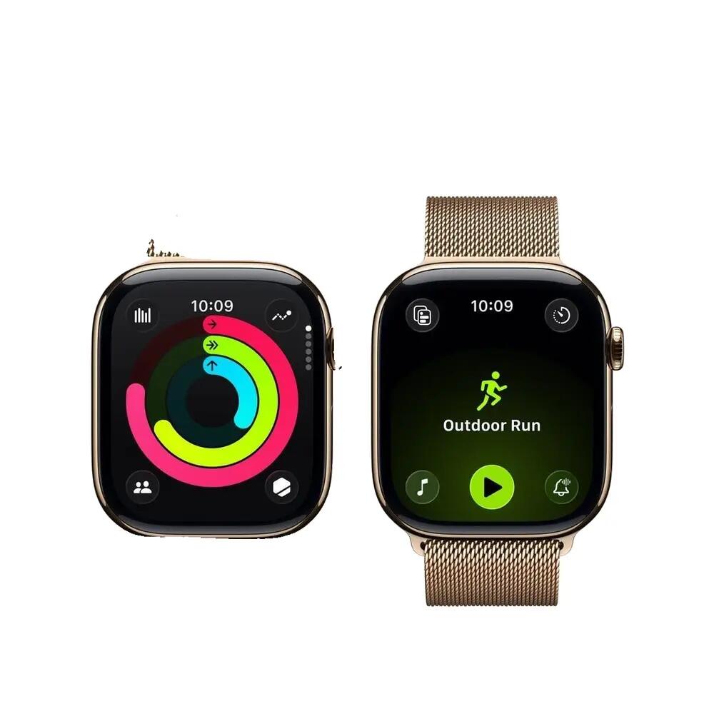 Montre connectée Apple Série 11 Dorée en Titane 42mm 4/8