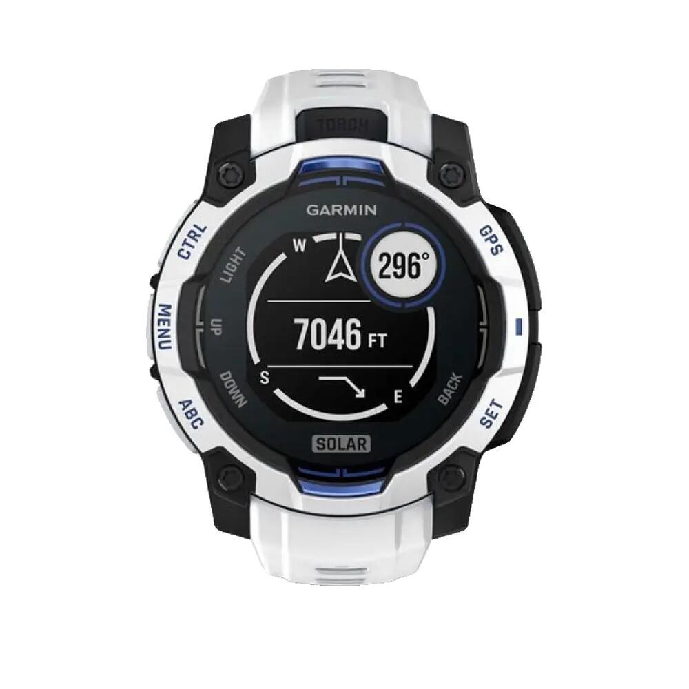 Orologio GPS Garmin Instinct 3 Solar Bianco/Blu 45mm 8/10