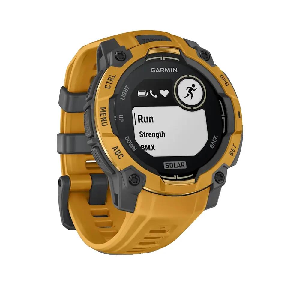 Relógio inteligente Garmin Instinct 3 Solar 45 mm Amarelo 4/8