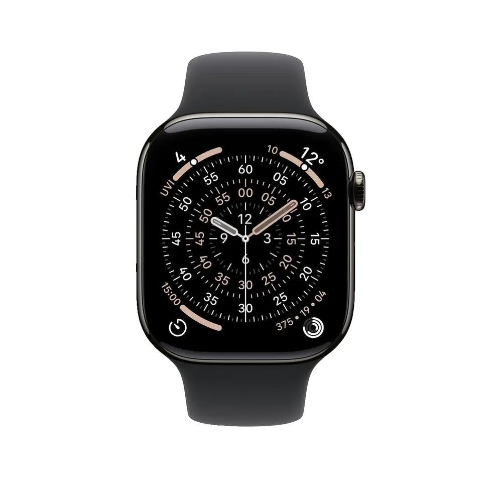 Zwart Apple Series 11 smartwatch met EKG-monitoring 2/8